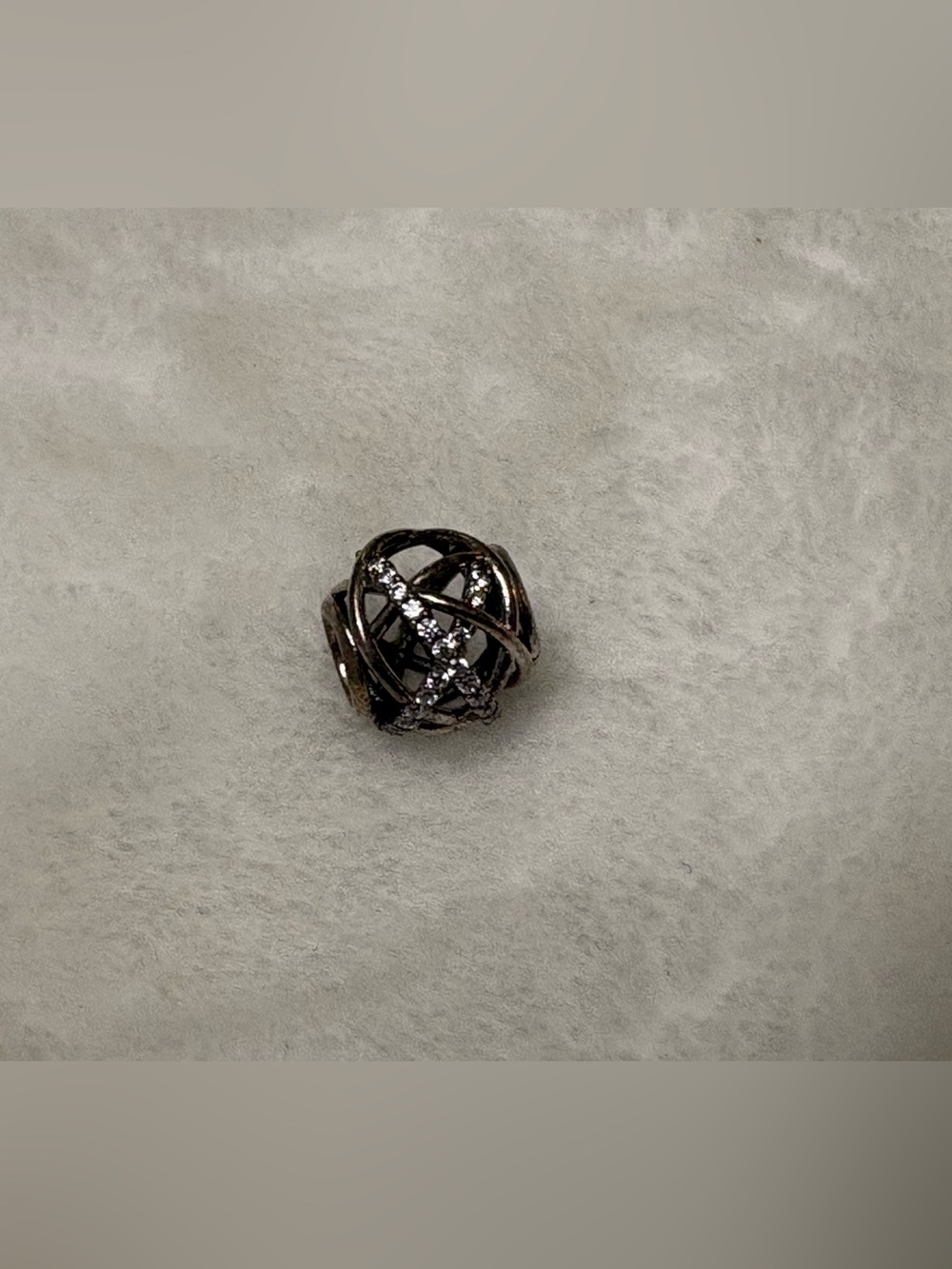 Authentic Pandora Galaxy Openwork Charm 791388CZ Retired Sterling Silver CZ Rare - Picture 6 of 11